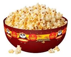 balde de pipoca kung fu panda 4