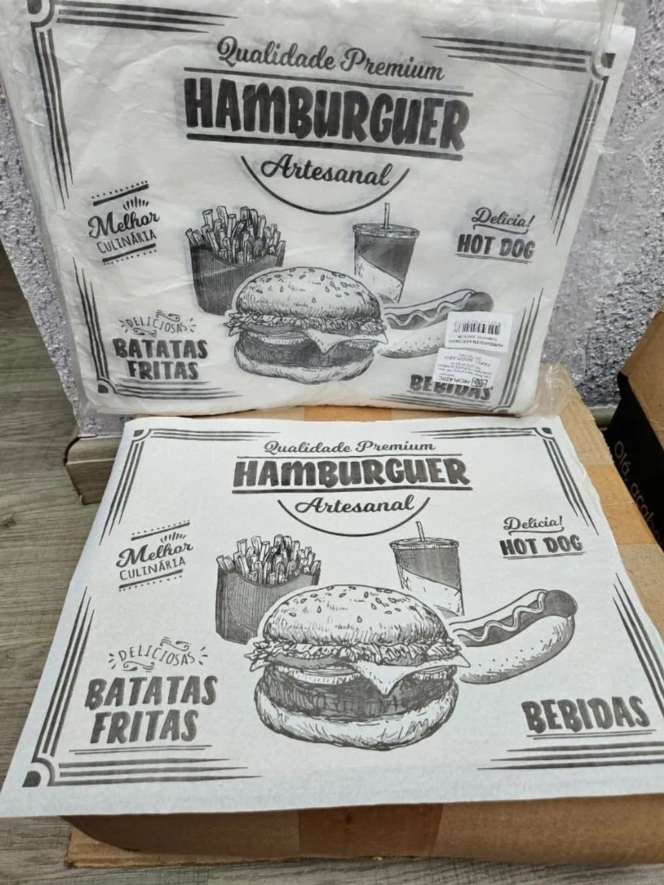 Embalagens de lanches para Delivery - Foto 2