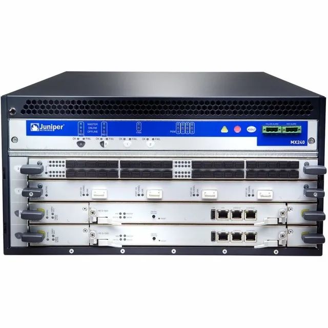 Plataforma de roteamento universal juniper MX240 mx 240
