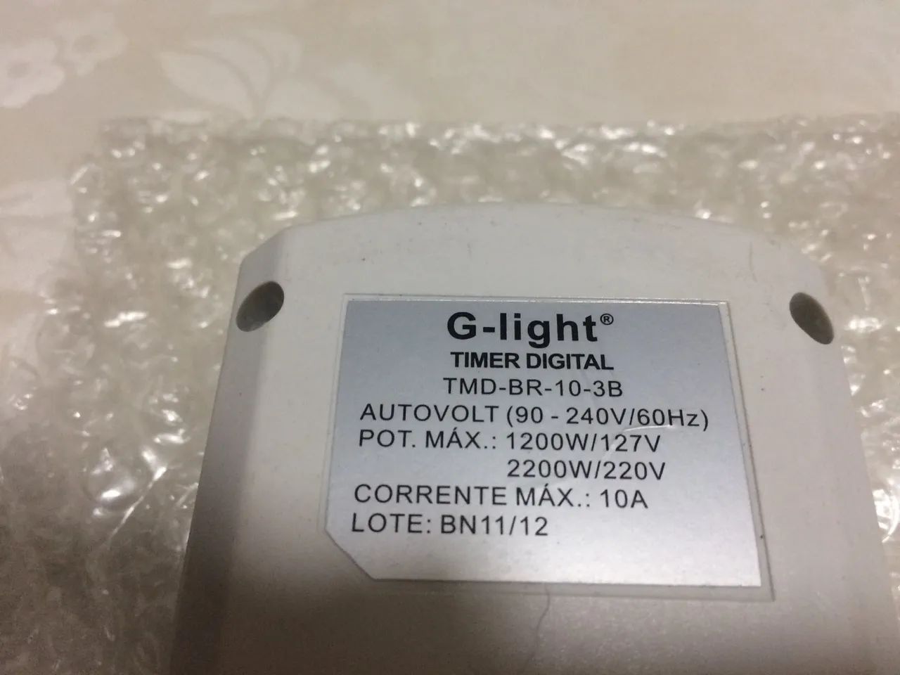 Timer Tomada Bivolt - Controle de Tempo para seus Eletrodomésticos - Foto 3