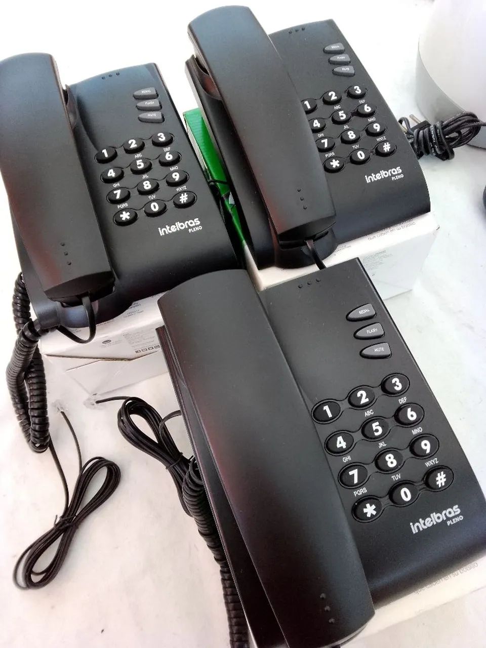 Telefones Fixos Intelbras Pleno - Novos e Usados - Foto 4
