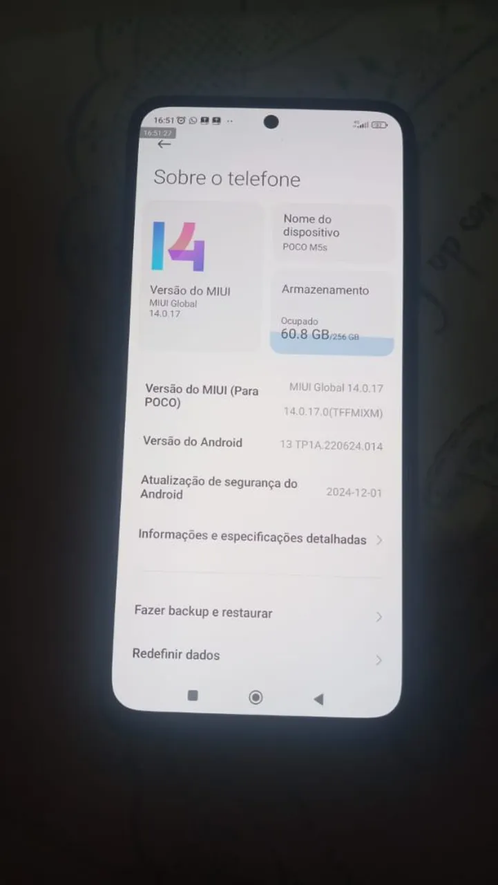 Vendo celular 256 g em ótimo estado