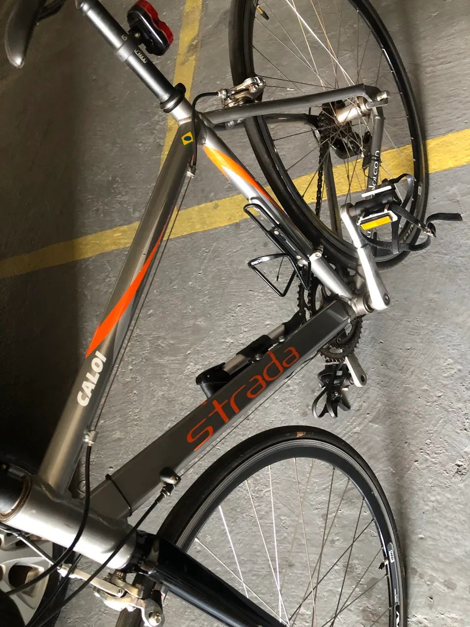 BIKE SPEED COM ESSES COMPONENTES E MALEIRO - Foto 3