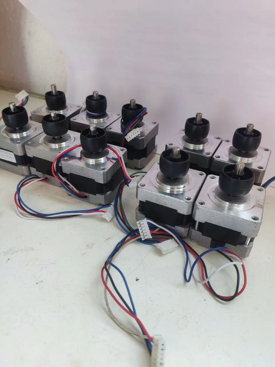 KIT COM 10 MOTORES DE PASSO NEMA 16 - Foto 2