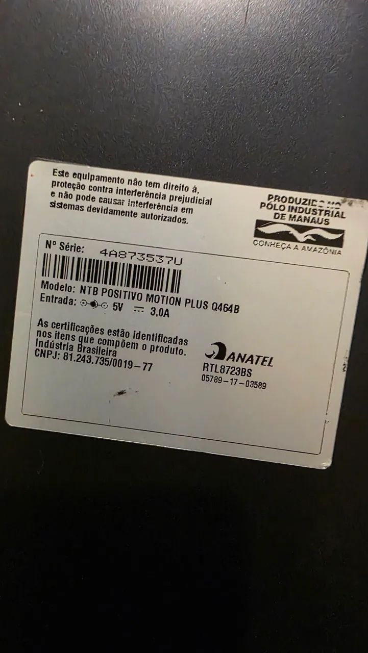 Notebook Positivo Motion Plus Q464B 4Gb 64Gb SSD +64GB  - Foto 5