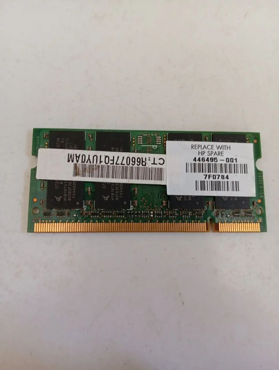 MEMÓRIA ASSEMBLED IN MALAYSIA 1GB 5300S - Foto 2