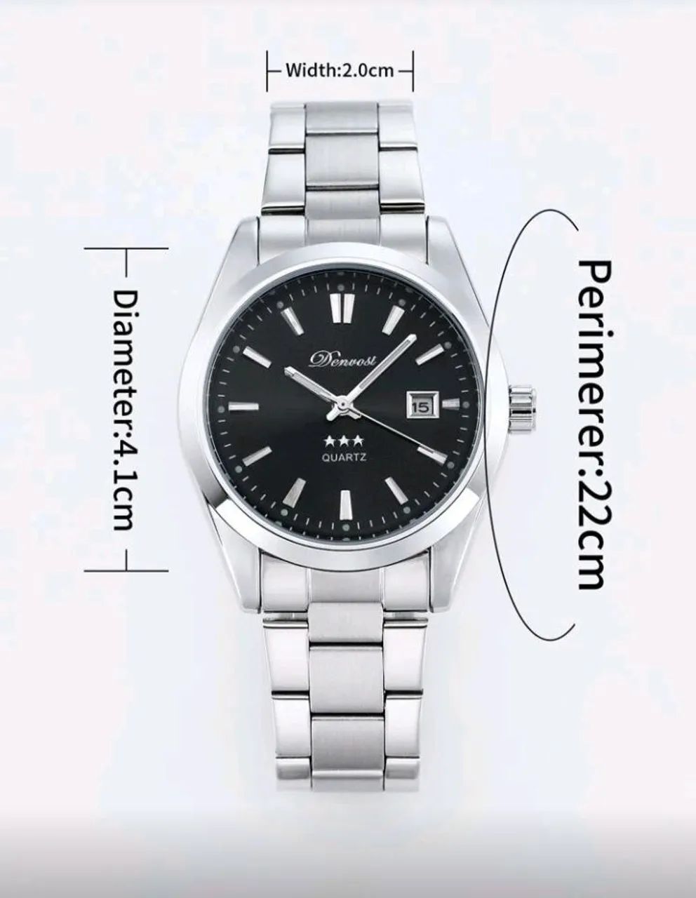 Relogio quartzo Diamond 