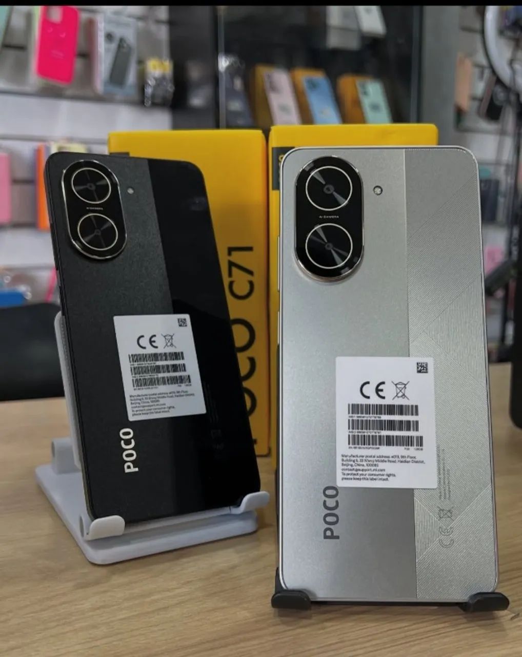 Poco C71 64GB 3GB - Básico, ideal para WhatsApp e apps leves