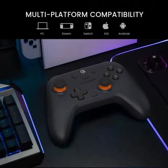 Gamesir Nova Lite Controle Sem Fio Hall Effect Bluetooth PC Android iOS NS - Foto 2