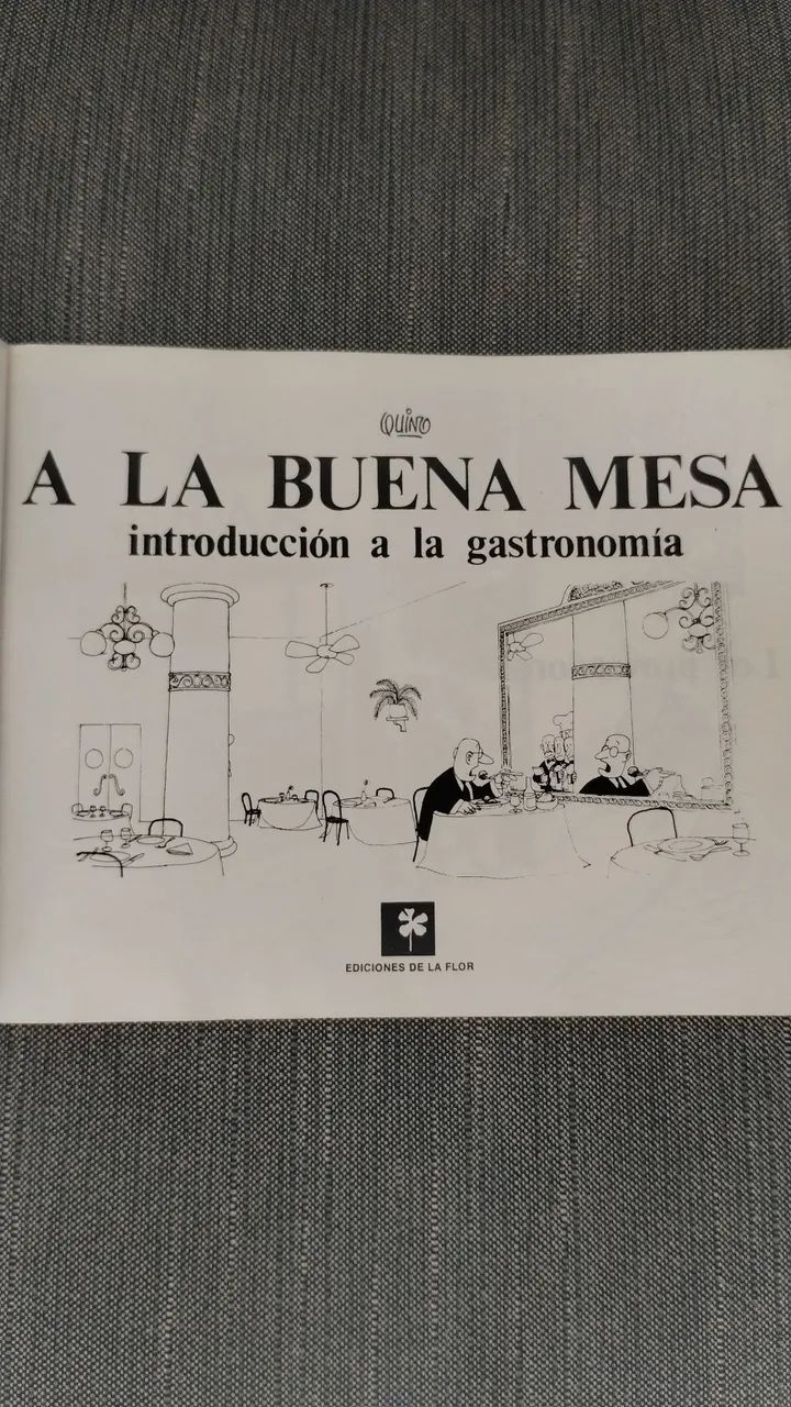 Livro A la Buena Mesa - Quino - Foto 3
