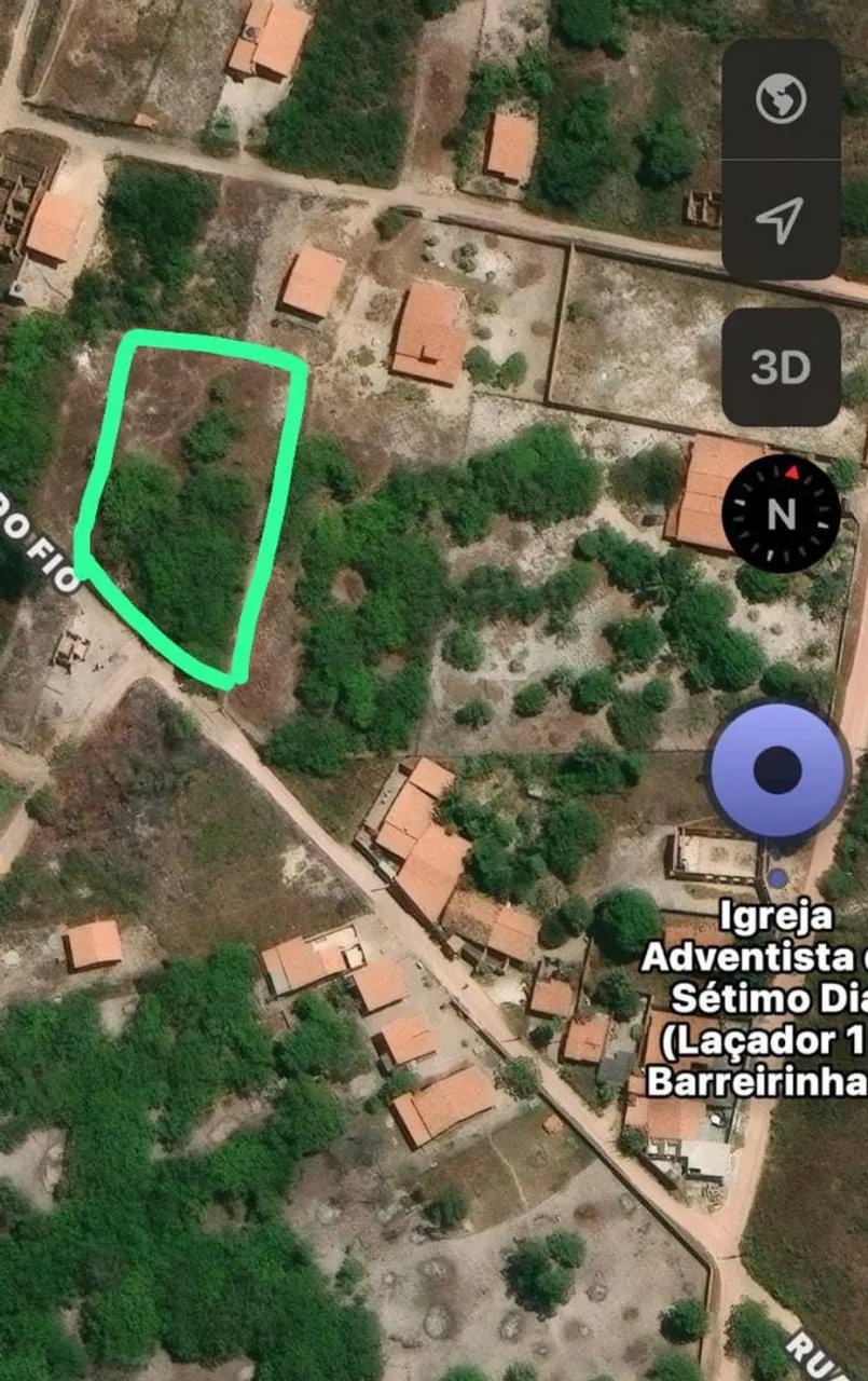 Terreno de 600m² Em Barreirinhas
