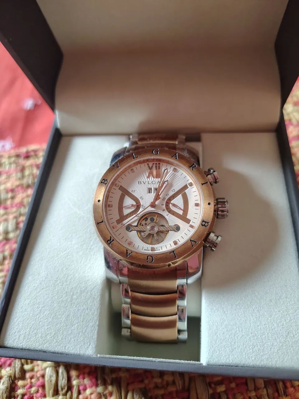 Relógio Bvlgari Masculino automático  - Foto 4