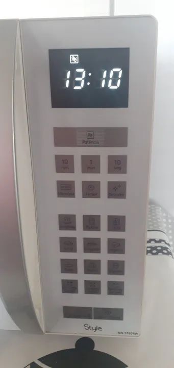 Micro-ondas Panasonic 31lts 110v impecável entrego  - Foto 6