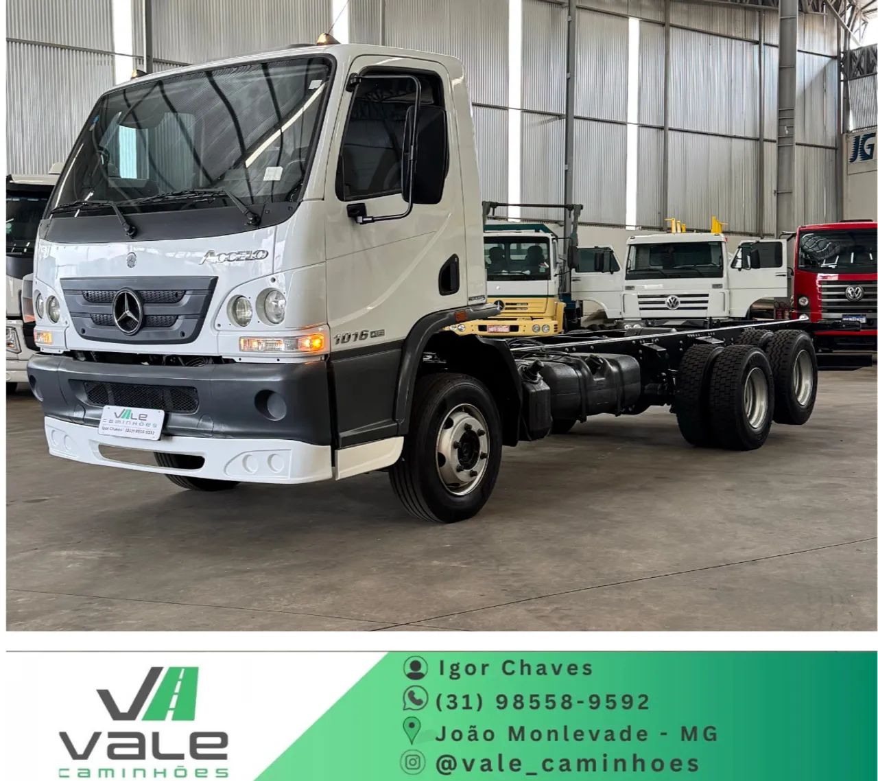 MB accelo 1016 truck 2014 impecável 