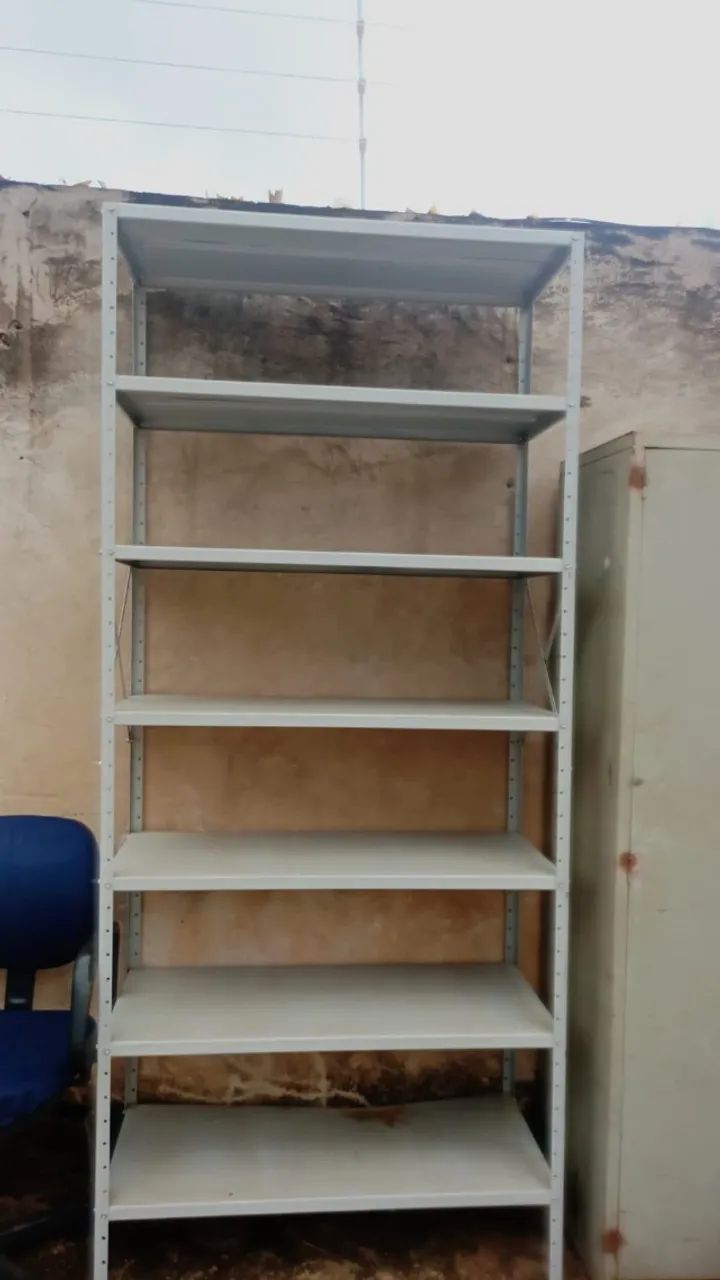 ? ESTANTE DE AÇO REFORÇADA - 6 PRATELEIRAS - R$ 280,00  