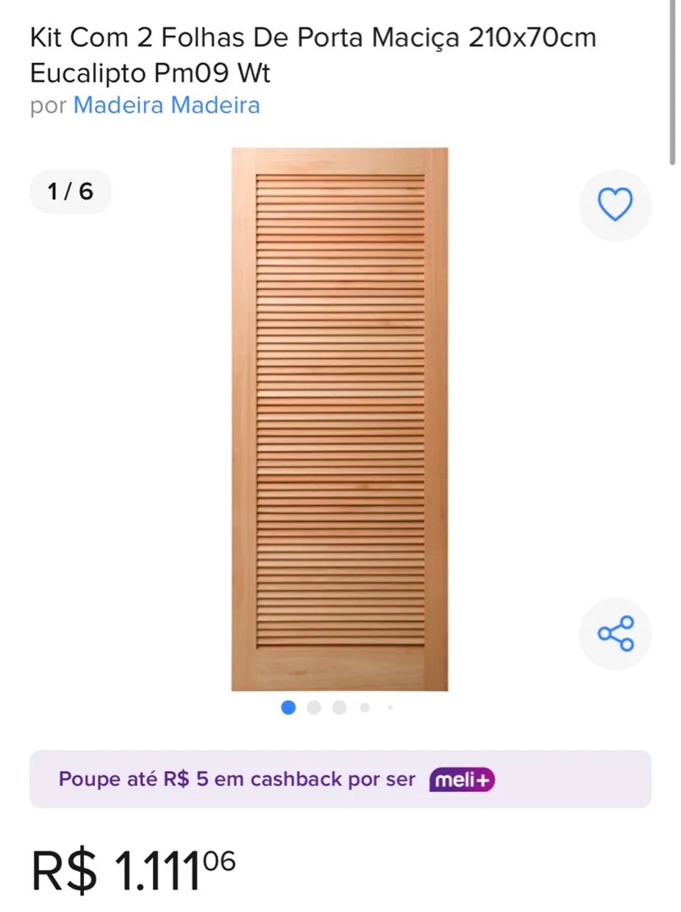 Porta de madeira em ótimo estado - Foto 4