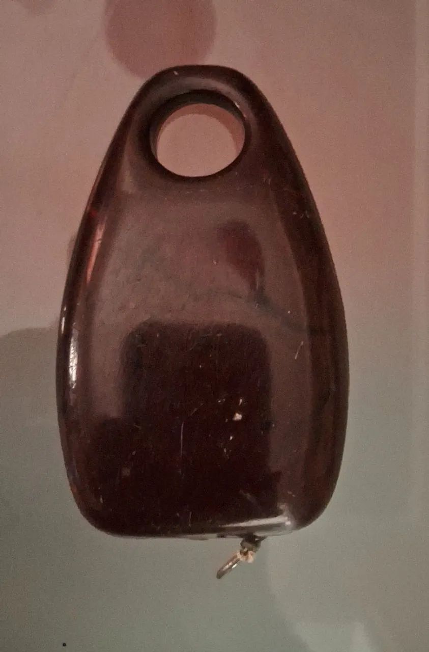 Antigo prumo de linha em baquelite - Foto 2