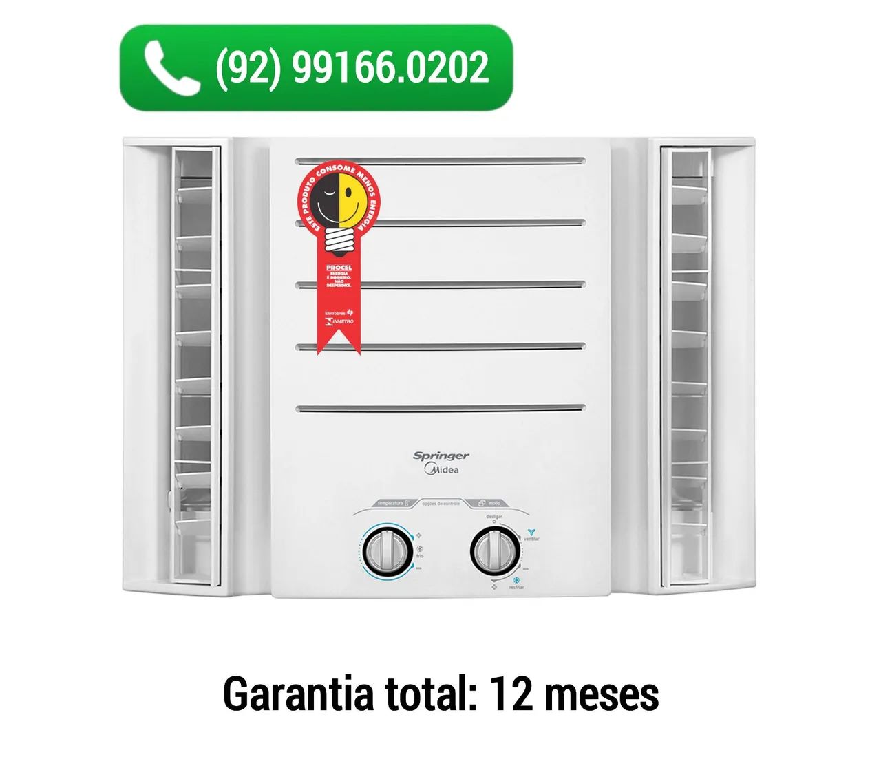 Ar Condicionado Springer Midea 10.000 BTUs 127V - OFERTA! - Foto 2
