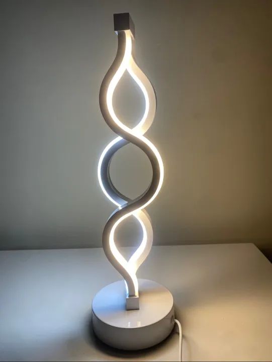 Luminária espiral 