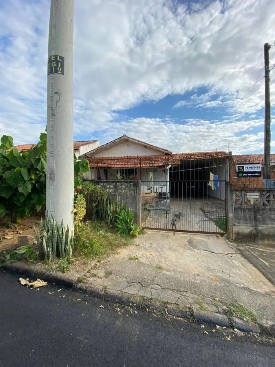 Casa para Locação em Telêmaco Borba, Rio Alegre, 3 dormitórios, 2 banheiros, 2 vagas