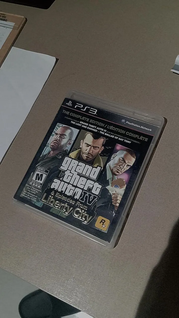 GTA IV Complete Esition + Final Fantasy XIII - ps3 mídia física