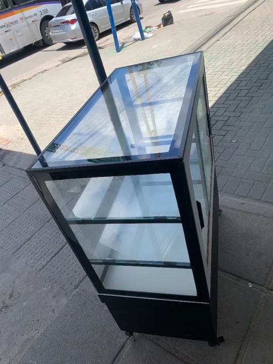 Balcão vitrine natural vidro luxo - Foto 4