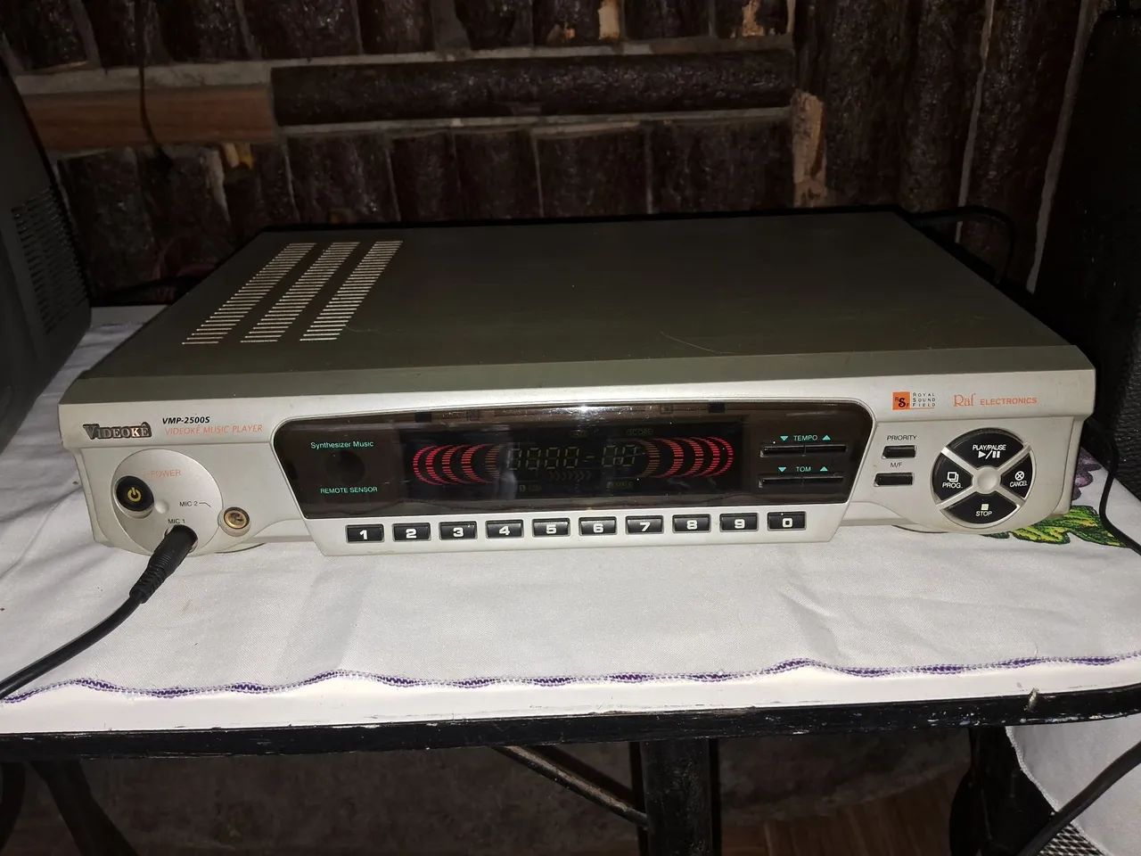 Videoke profissional raf 2500s !!!