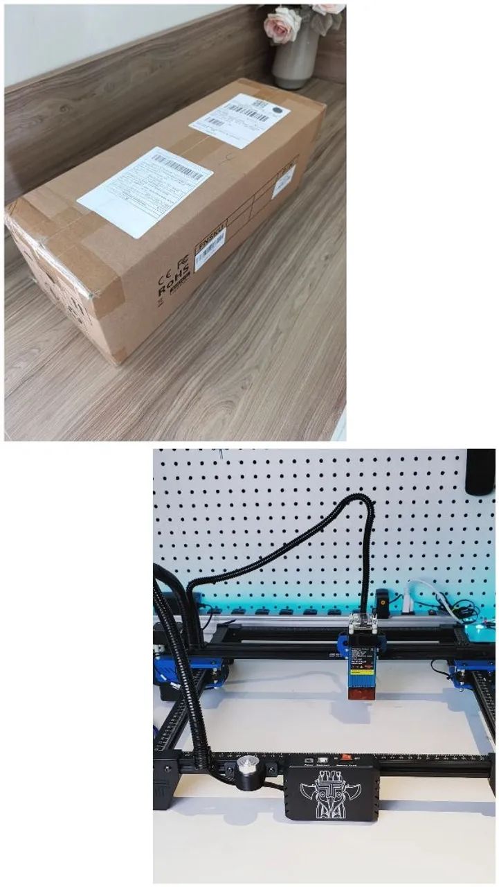 Máquina de Gravação a Laser TTS 55 Pro - Nova