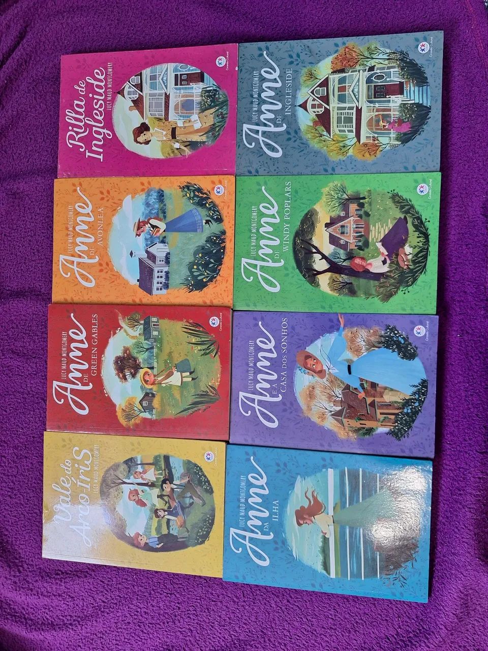 Box - Coleção de livros Anne de Green Gables com 8 livros