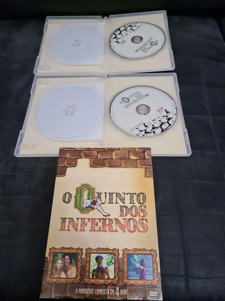 O Quinto dos Infernos - Minissérie Completa em DVD - Foto 3
