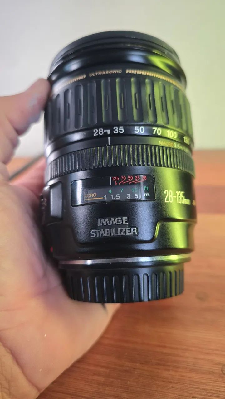Lente 28 135 fullframe Canon Ultrasonic