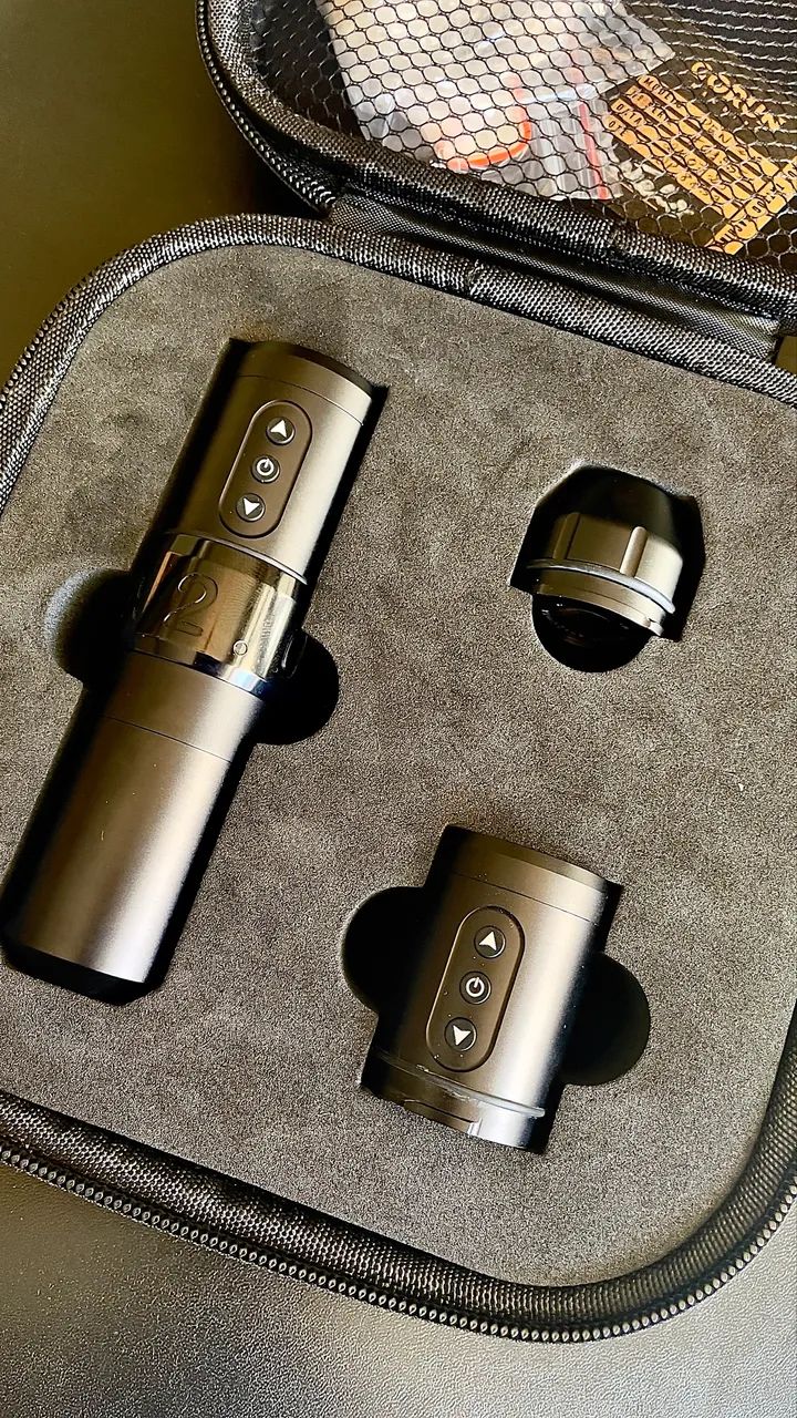 Pen tatuagem Corun Tesla 2.0 - Foto 2