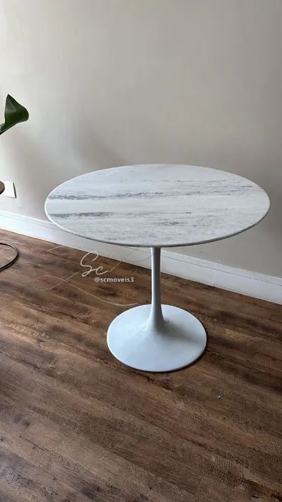 Mesa de jantar saarinen tampo de 90 espirito santo - Foto 2