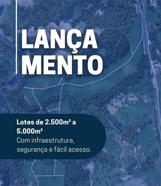 = Lindas Chacaras 2500m2 com ruas Pavimentadas ) - Foto 3