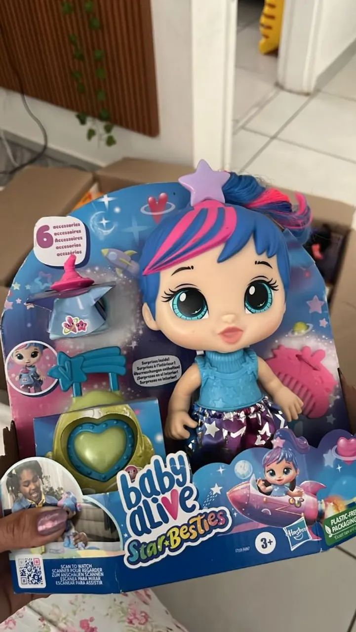Boneca Baby Alive Star Besties - Foto 4