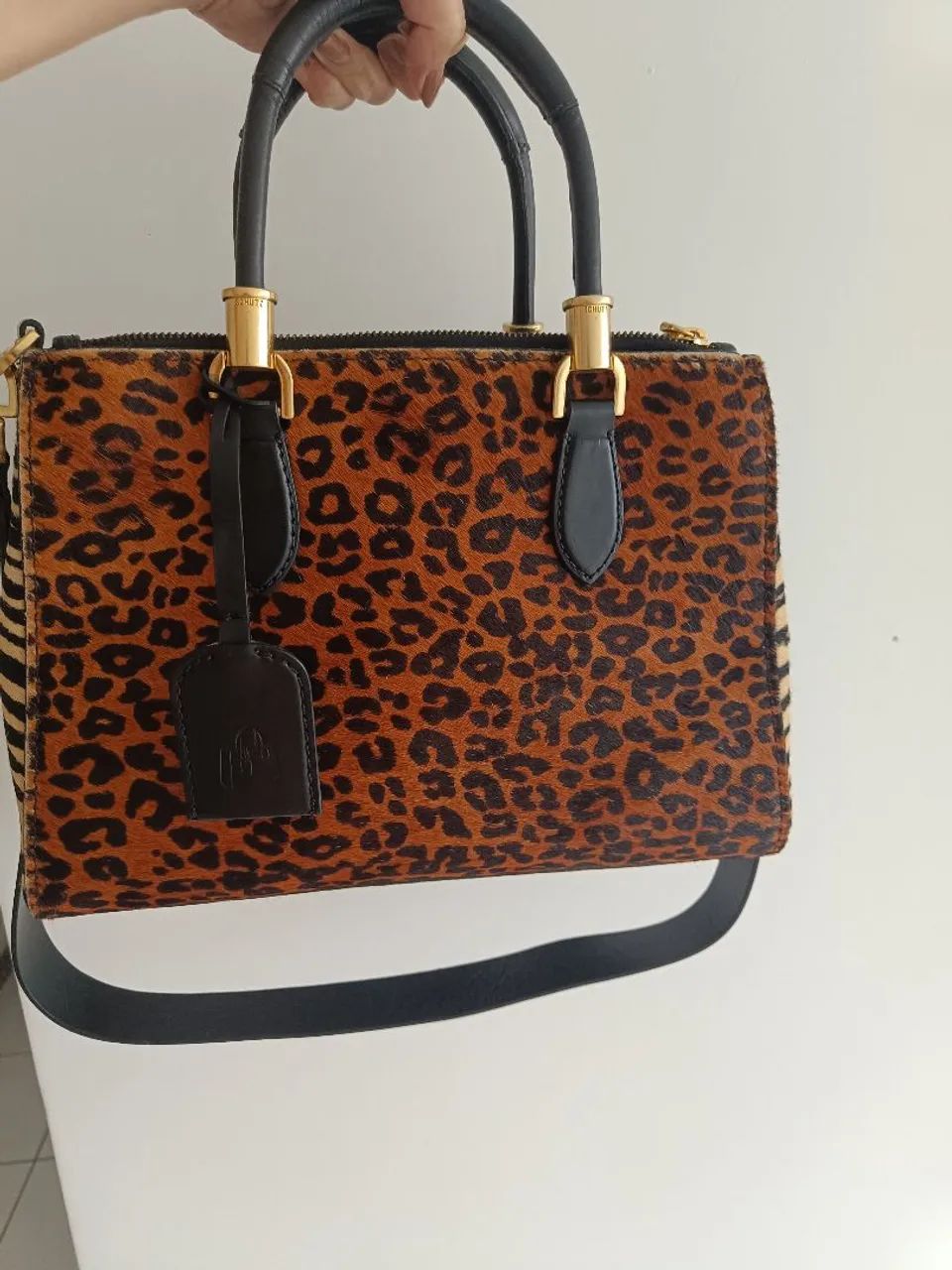 Bolsa de mão animal print - Foto 4
