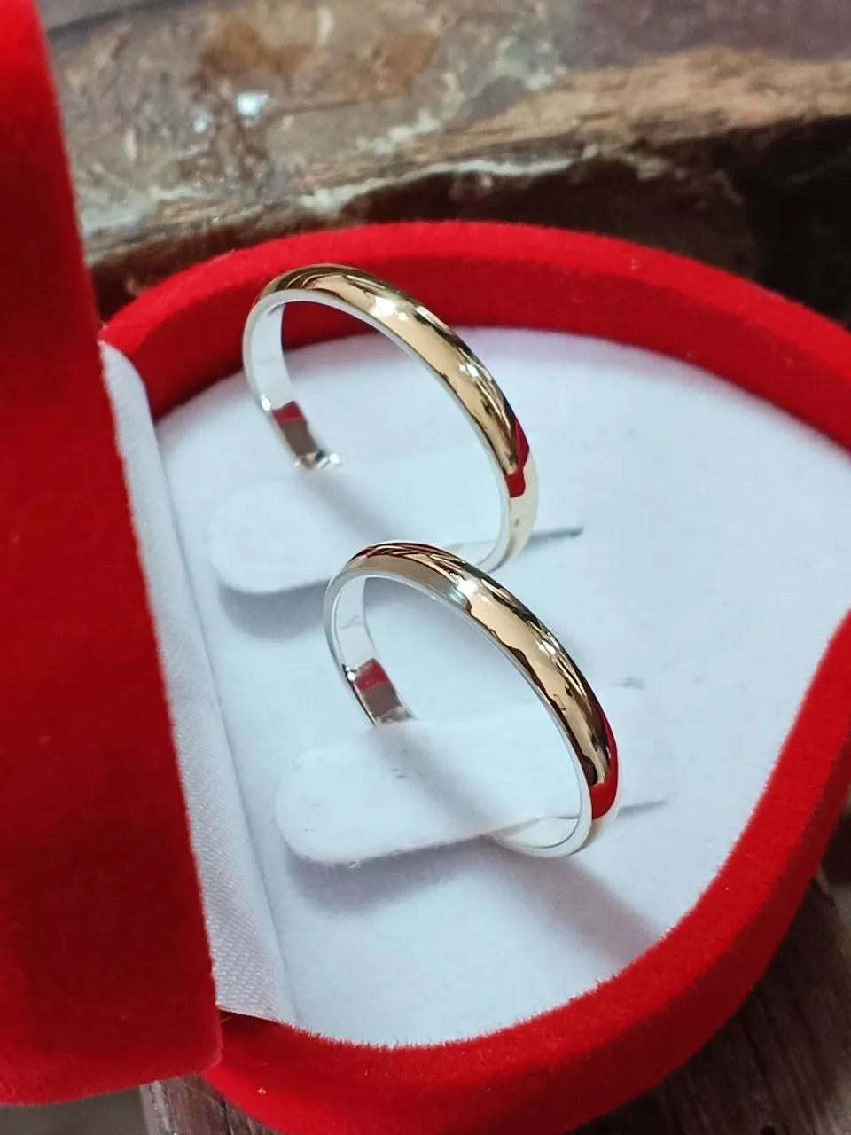 Alianças de Casamento ouro 18k (750) - Foto 5