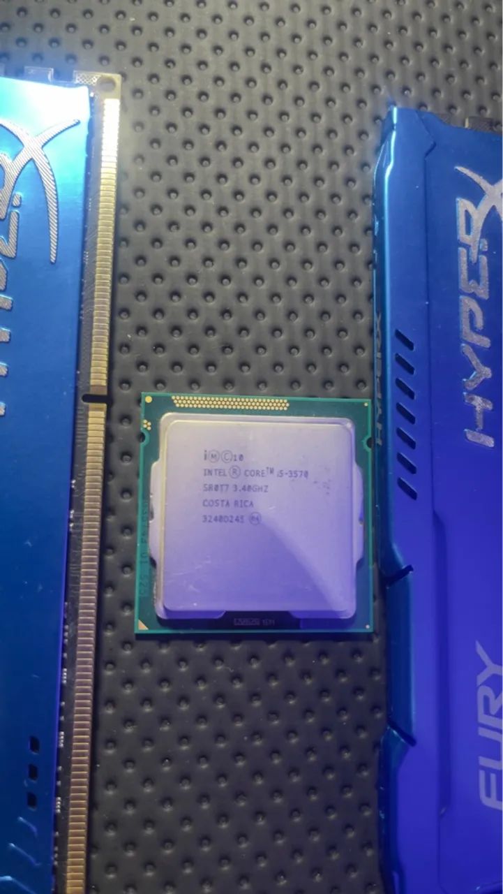Processador Intel Core i5-3570 - 3.4GHz + 2 x 8 gb Drr3 