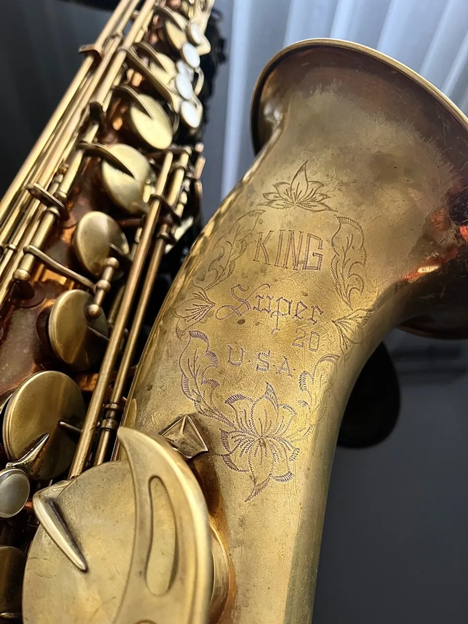 Lendário Sax Tenor King Super 20 Série VI 1997