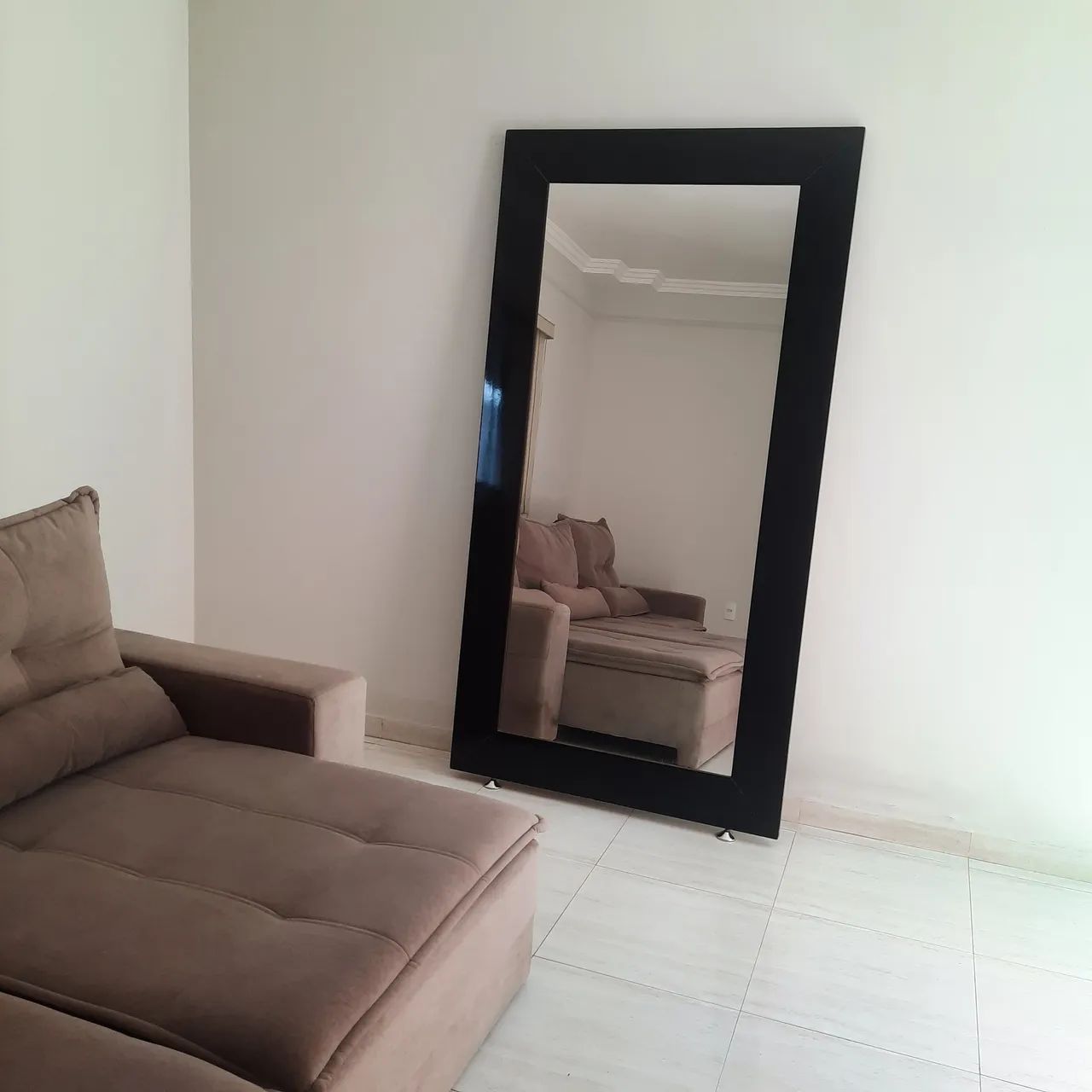 Espelho moldurado madeira - Foto 2