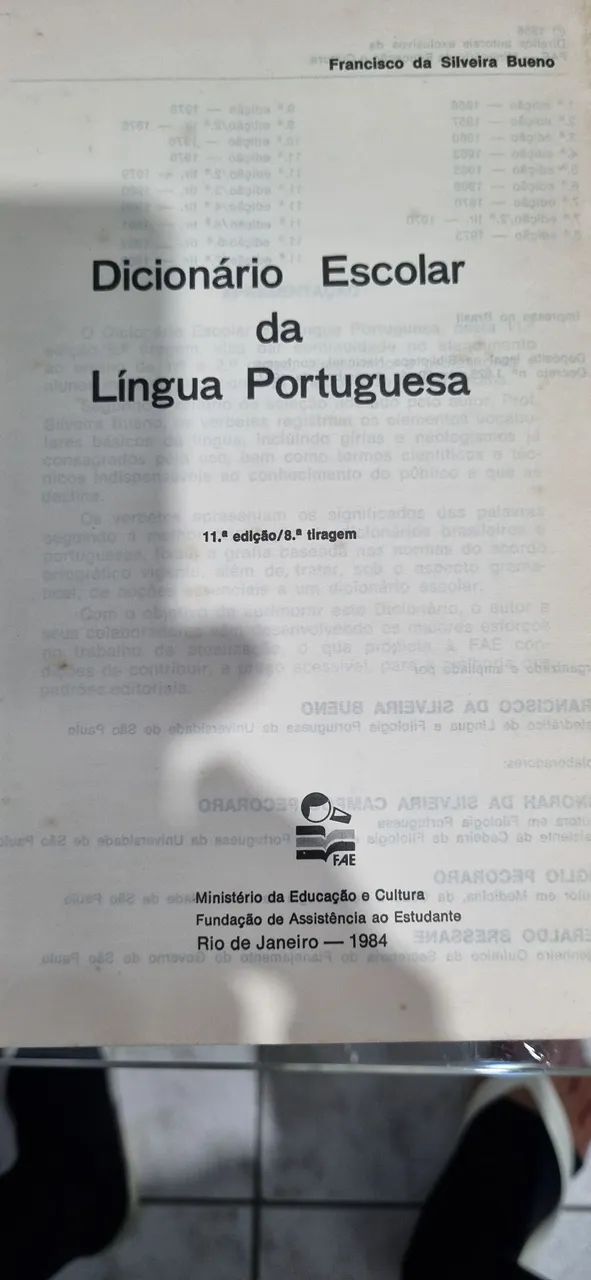 Dicionário Escolar da Língua Portuguesa - Foto 5