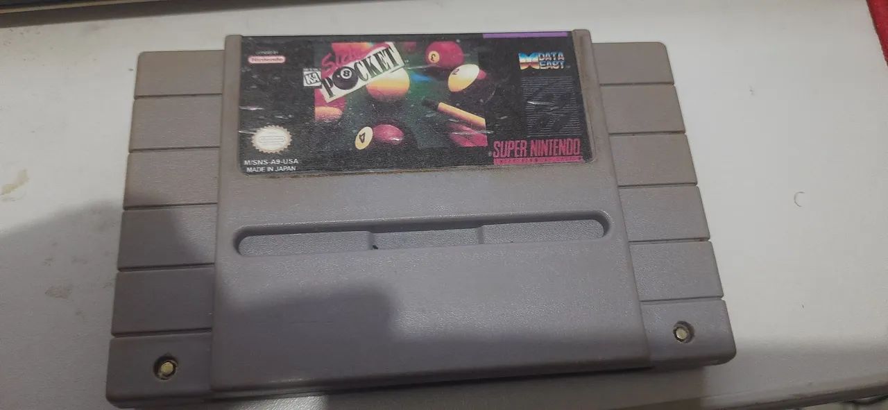 Side pocket  paralelo  snes super nintendo