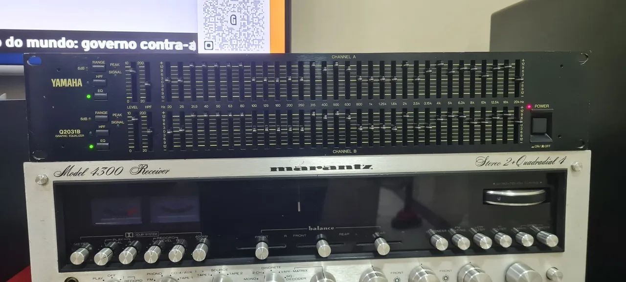 Equalizador Yamaha Q2031B - Equipamentos e Acessórios de Som