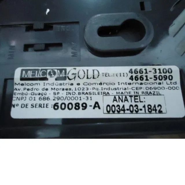 Aparelho Telefônico Melcom Gold - Com Defeito64306044445187123