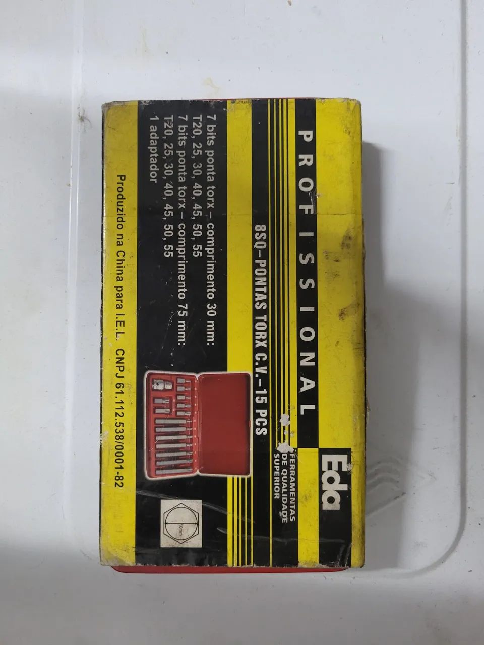 Jogo de Pontas Torx 8SQ - 15 Peças