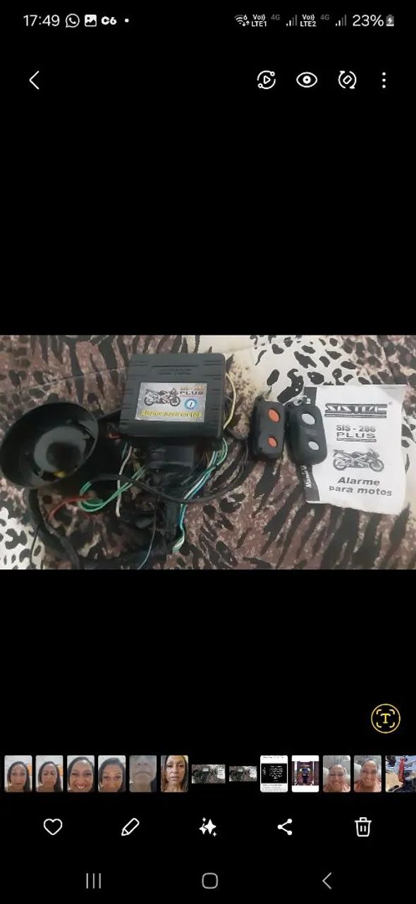 Alarme para moto