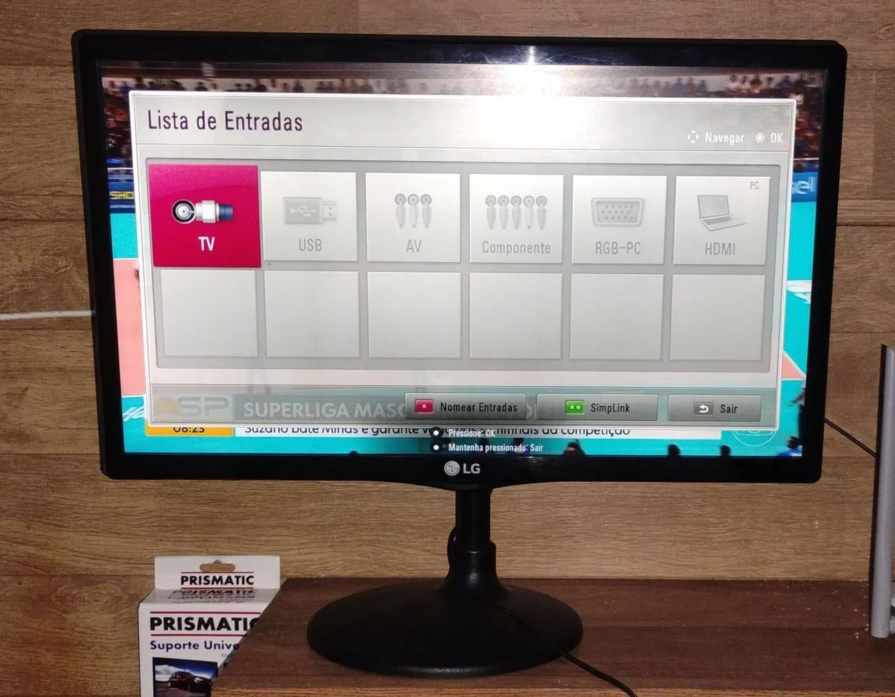 Tv / monitor LG, 2 em 1,  22 polegadas