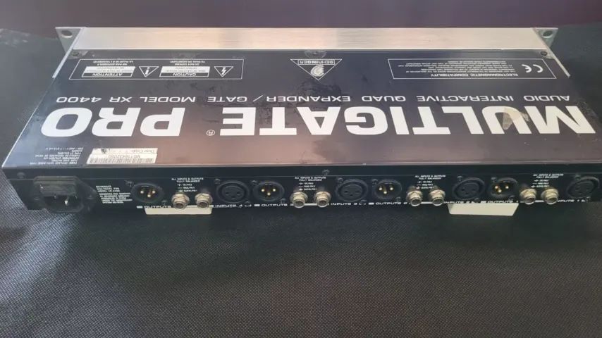 Multigate Pro XR4400 Quad Gate/Expander Behringer Baixei pra vender logo - Foto 5