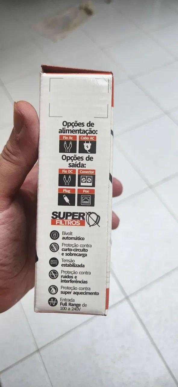 Fonte 12V 5A 60W Bivolt - Som, LED, CFTV e Eletrônicos - Foto 3