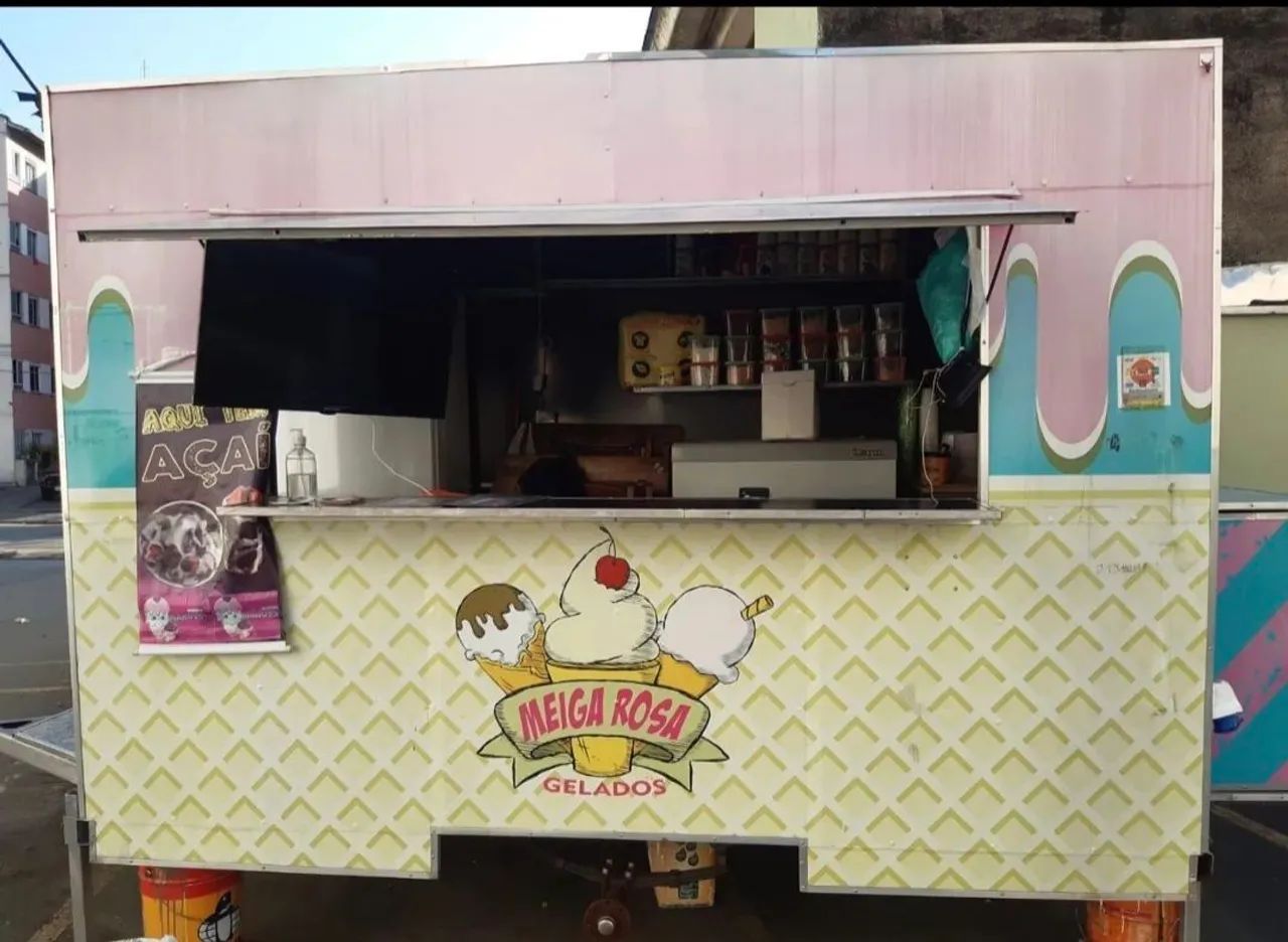 Food Truck Trailer precinho pra sair logo 